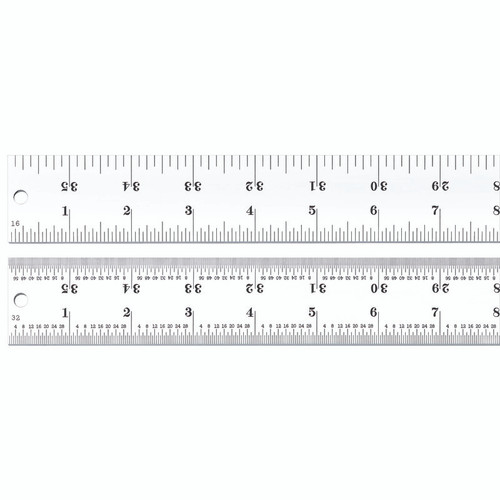 L.S. STARRETT C607R-24 24" 1-1/4"WX3/6