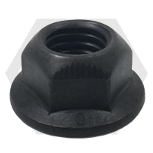 5/8"-11 Hex Flange Cone Locknut (Two Opposite Oval Lock Type) Gr.G Phos & Oil, Qty 400