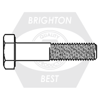 1/4"-20 x 3/4" Hex Cap Screws, Grade 5, Zinc Js500, Fully Threaded, Qty 4000