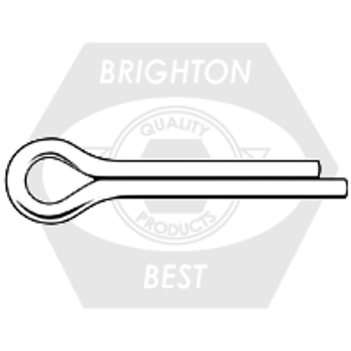 5/32" x 2 1/2" Cotter 18-8 Stainless Asme B18.8.1 Pins, Qty 60