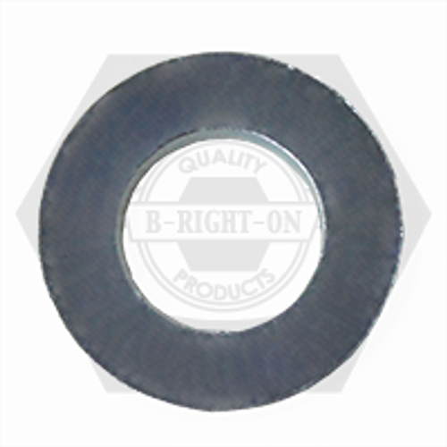 M8, DIN 125A Flat Washer, 200 Hv Zinc Cr+3, Qty 10000