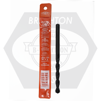 1/8" x 2 1/2",1.5" Usable Length Round Straight Shank Carbide Bit, Qty 1