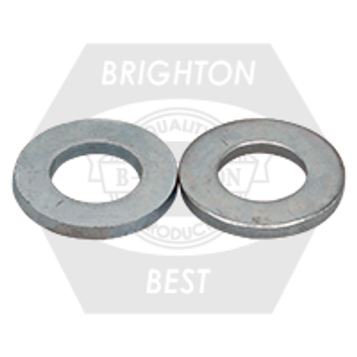 M18, DIN 125A Flat Washer, 300 Hv Zinc Cr+3, Qty 600