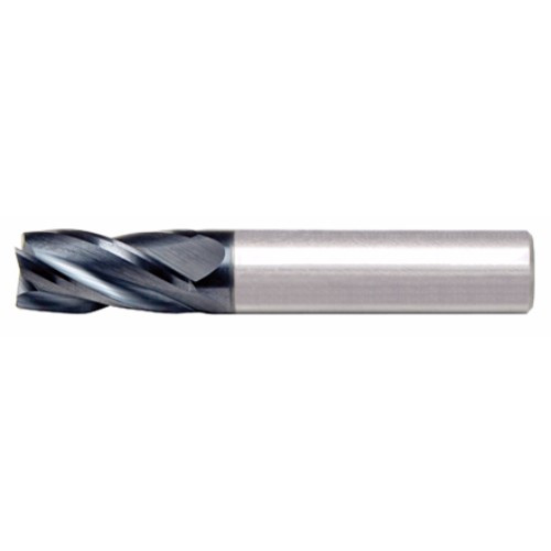 Alfa Tools SC60621AL 3/8 x 3/8 4 Flute Single End Center Cutting Altin Carbide End Mill