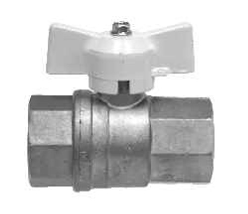 Midland Metal 43204T Italian Ball Valve, 1 in Nominal, 600 psi Pressure, -20 to 248 deg F