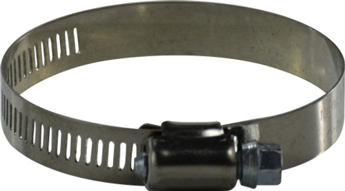 Midland Metal 611 Series 611332 Worm Gear Clamp, 19-1/8 in Nominal, 19-1/8 in Minimum Clamp Diameter, 1/2 in W