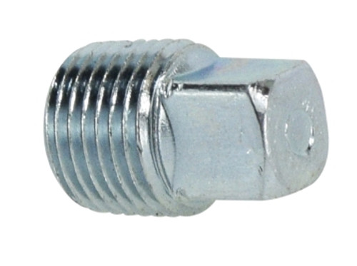 Midland Metal 5406SHP8 Square Head Plug, 1/2 in MPT, Steel