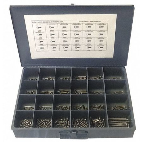 Stainless Steel Hex Head Cap Screw 18-8 Assortment