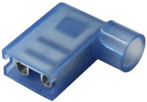 16-14 AWG Nylon Flag Disconnect Fully Insulated (Double Crimp) .187 inch PK25 - E20192