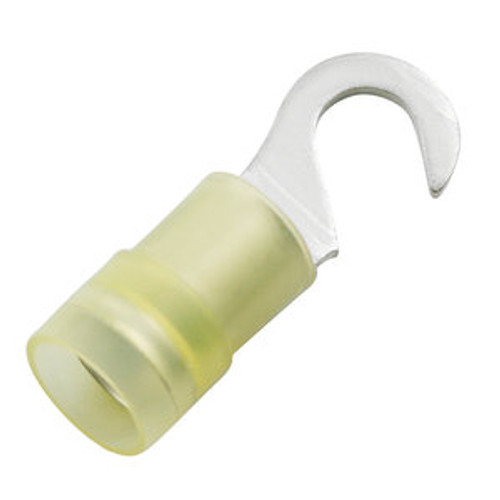 12-10 AWG Nylon Hook Terminal #8-10 Stud PK25 - E93230