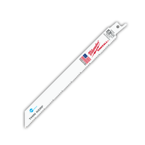 Milwaukee I SAWZALL BL 8/12T 8LG ICE HARDENED MM THIN KERF - BULK (100)