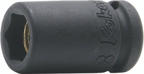 Koken 12400AG-7/16 | 1/4" Sq. Drive 6 point Sockets with Magnet