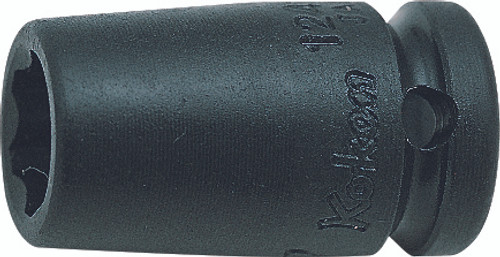 Koken 12410M-12 | 1/4" Sq. Drive Surface Drive Sockets