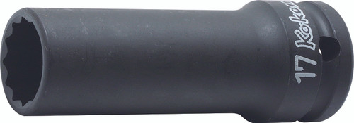 Koken 14306M-17 | 1/2" Sq. Drive 12 point Deep Sockets, Thin Walled