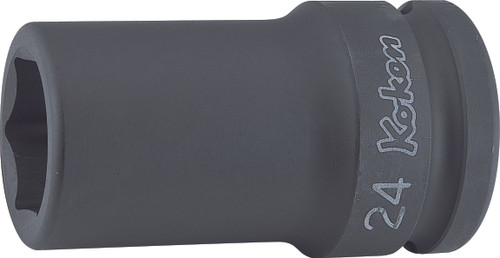 Koken 16301X-38 | 3/4" Sq. Drive 6 point Semi Deep Sockets, Thin Walled