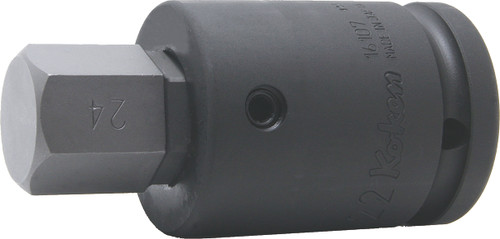 Koken 16107.22-22 | 3/4" Sq. Drive Hex Bit Sockets