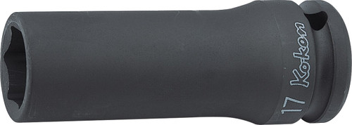 Koken 14113J-19 | 1/2" Sq. Drive Impact Sockets, with Plastic Stops for Hub Cap Screws