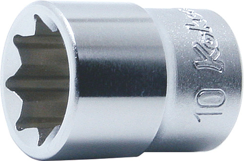 Koken 2415M-8 | 1/4" Sq. Drive, Double Square Socket