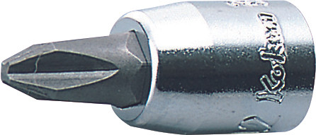 Koken 2000.28-4 | 1/4" Sq. Drive, Phillips Bit Sockets