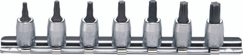 Koken RS2025/7-L28 | 1/4" Sq. Drive, TORX Bit Socket Set