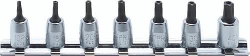 Koken RS2025/7-IPR | 1/4" Sq. Drive, TORXPLUS Bit Socket Set, with Hole