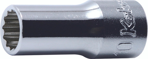 Koken 3305X-16 | 3/8 Sq. Drive, 12-point Socket, Semi-Deep