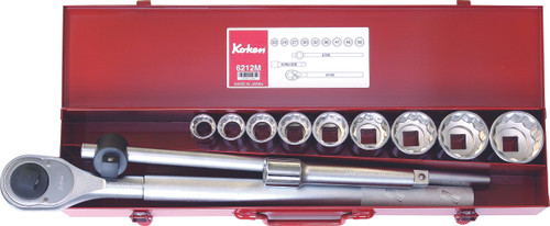 Koken 6212M | 3/4" Sq. Drive, Socket Sets