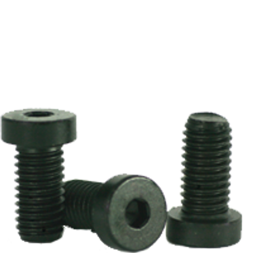 M6-1.00 x 16mm Low Head Socket Cap Screws, Thermal Black Oxide, Class 10.9, Coarse, Fully Threaded, Alloy Steel, DIN 7984, Qty 100