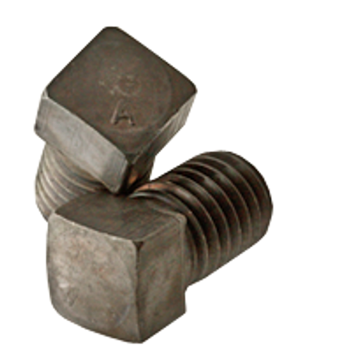 3/4"-10 x 2" Square Head Set Screws, Cup Point, Coarse, Fully Threaded, Alloy, Thru-Hardened, Qty 25