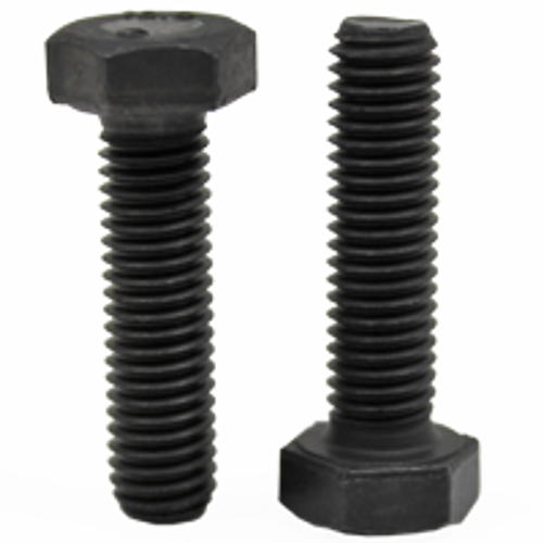 M6-1.00 x 20mm Metric Hex Cap Screw, Class 10.9, Plain, Fully Threaded, Qty 100