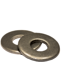 7/8" USS Flat Washers, Low Carbon, Plain, Qty 5