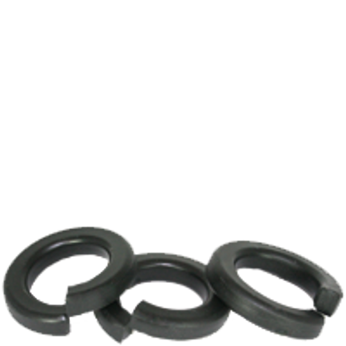 1 1/2" Heavy Split Lock Washers, Plain, Carbon, Thru-Hardened, Qty 10