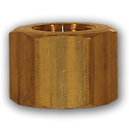 Midland Metal 3/8 COMPRESSION NUT-LIGHT PATTRN - 61-6
