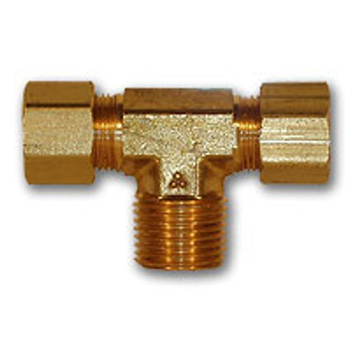 Midland Metal 1/4 O.D. X 1/4 O.D X 1/4 MPT - 72F-44