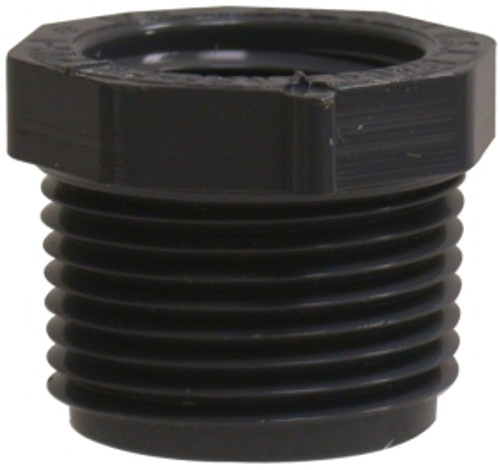 Midland Metal 850025 MPT Plugs, Sch 80 PVC Fittings, 2-1/2 Mip Sch 80 Pvc Plug, Plumbing Accessories
