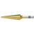 Alfa Tools MBML12TN 3/16-7/8 Probit - Monolock, 1/4" Hex Shank, Ch, HSS Tin Coat, 2 Flutes, Multi-Step, Bright, Tubed