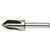 Alfa Tools C4F50542A 1/2 x 1/2 HSS 60° 4 Flute Countersink