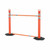 CORTINA ROLL-UP SIGN BW MESH SIGNS FA ORANGE 36" 03-824CBKT