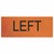 CORTINA 36" VINYL NONREFLECTIVE- FLAGGER SYMBOL 07-800-3106