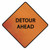 CORTINA 48" CONSTRUCTION AHEAD3017652 07-800-4070