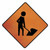 CORTINA 48" ONE LANE ROAD AHEAD3017660 07-800-4076
