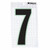 BRADY® BRADY 3 IN SELF ADHESIVENUMBER 7 10/PACK