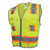 RADIANS TPR/CL2 HVYDTY 2TN MSH SURV VEST-GRN-4X