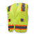RADIANS SURV TPR/CL2 BKWY 2TN SAFETY VST-GRN-5X