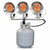 HEAT STAR PORT PROPANE TANK TOPF242915