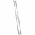 LOUISVILLE LADDER 18' HD COLONEL EXTENSIONLADDER W/D