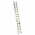 LOUISVILLE LADDER 24' ALUMINUM HD EXTENSION LADDER COMMADER D-