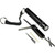 MAG-LITE BLACK SOLITAIRE FLASHLIGHT W/BLACK CLASSIC SWI