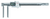 MITUTOYO CALIPER DIGI 8" COOLANTPRF KNI-EDGE W/THUMB ROL