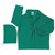 MCR SAFETY DOMINATOR .42MM PVC/NYLON JACKET W/DET HOOD GRN